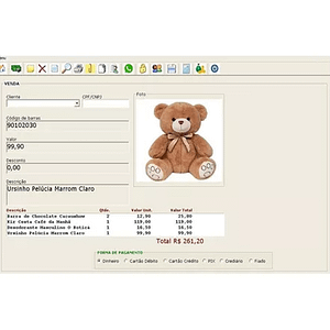 Kit Programa + Impressora Cupom 58mm + Leitor Codigo Barras